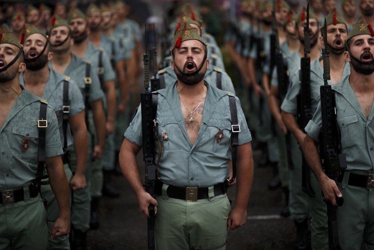 Image: Members of La Legion