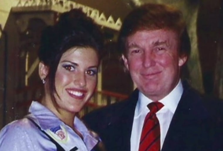 IMAGE: Temple Taggart, now Temple Taggart McDowell, with Donald Trump