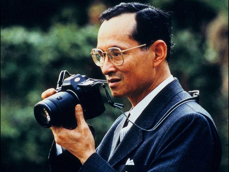 Image: Thai King Bhumibol Adulyadej