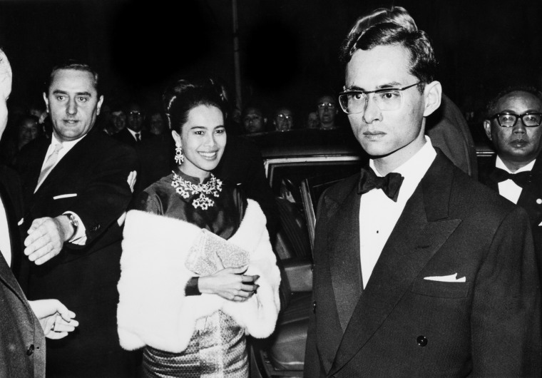 Image: King Bhumibol Adulyadej Of Thailand and Queen Sirikit Kitiyakara