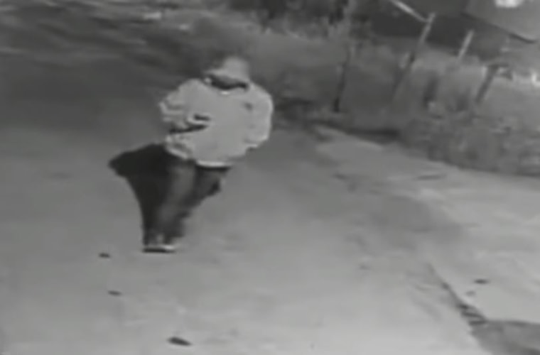 The FBI are searching for a serial child abductor who was caught on video.