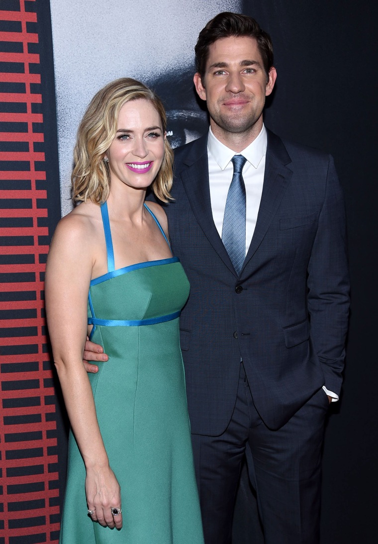 Emily Blunt and John Krasinski