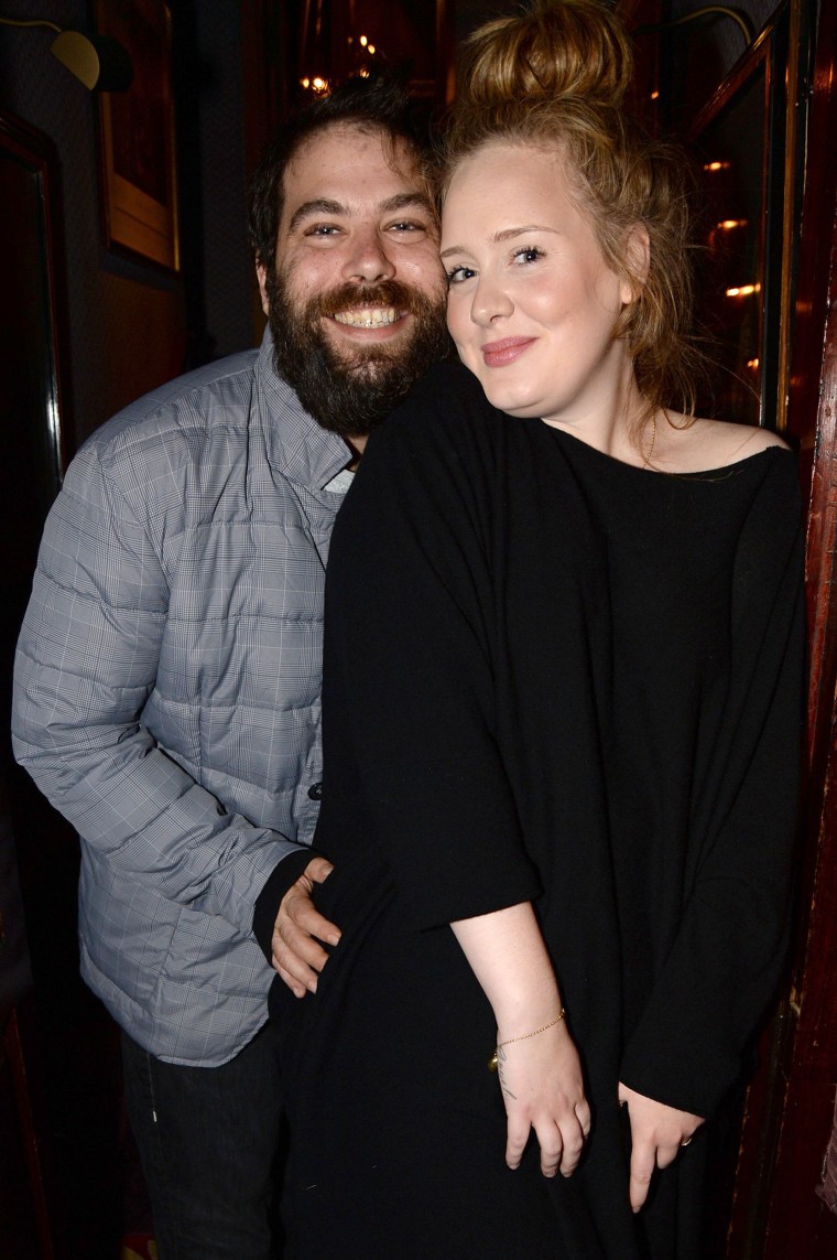 Simon Konecki and Adele