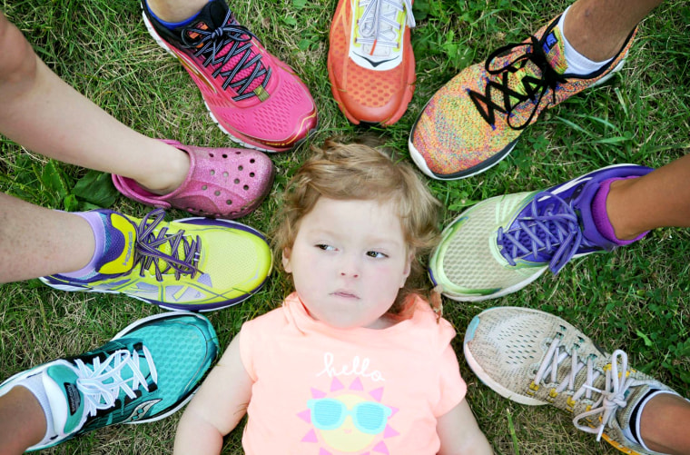 IMAGE: Charlotte and runners