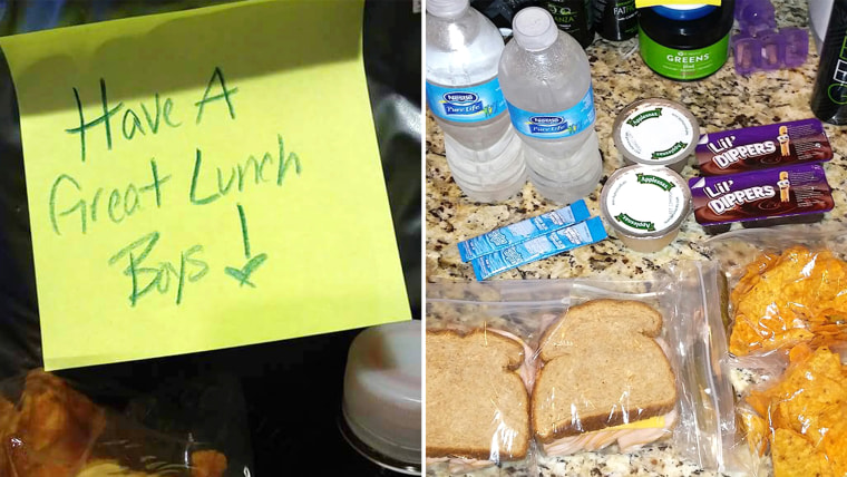 Boy asks mom to pack extra lunch for friend who had none