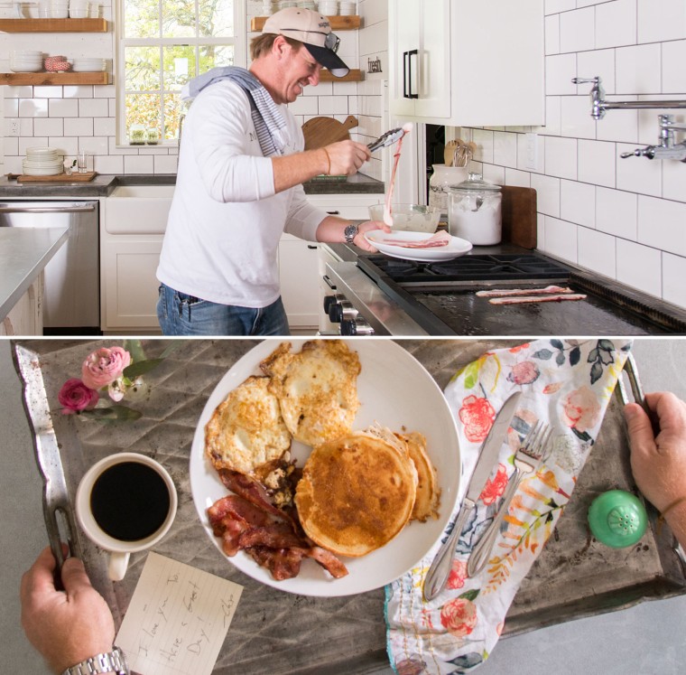 Chip and Joanna Gaines' typical morning routine