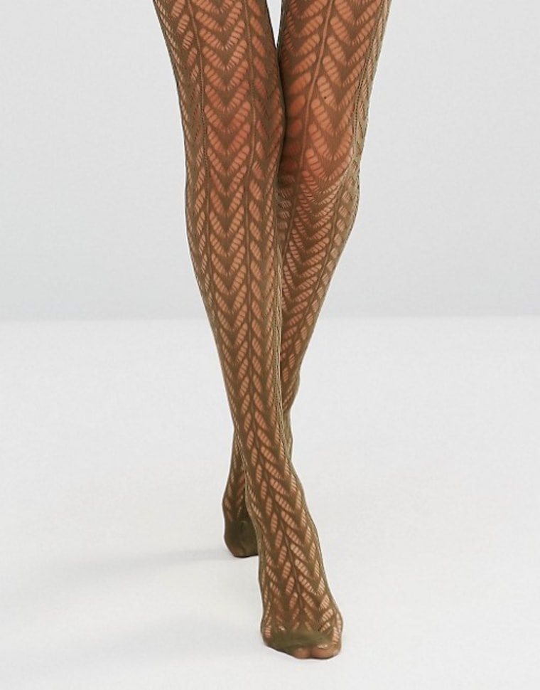 ASOS Multi COLORED Glitter Fishnet Tights