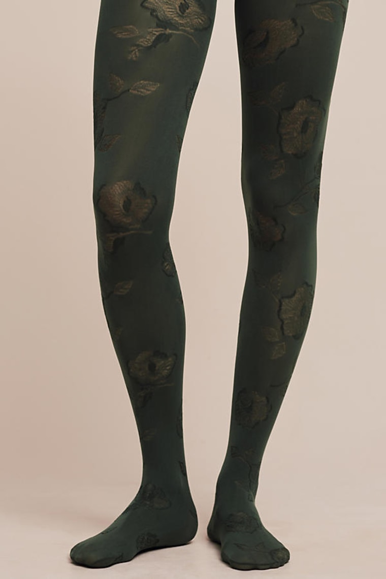 Anthropologie Pure Good Color Palette Tights, $15