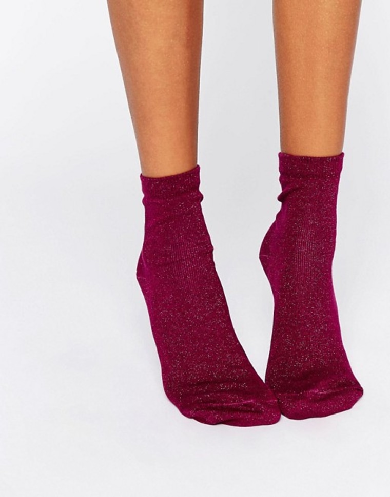 ASOS glitter socks