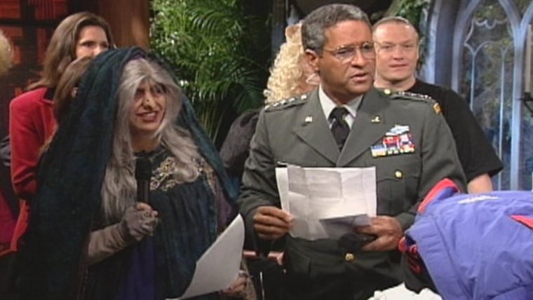 General Colin Powell and a witch