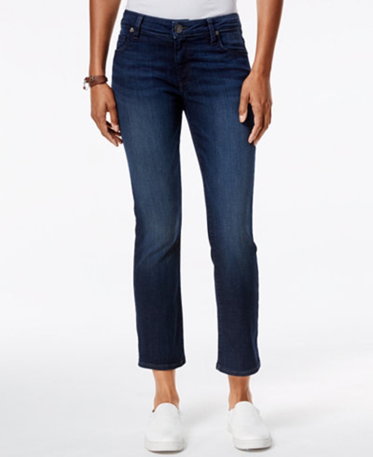 Cropped flare jeans