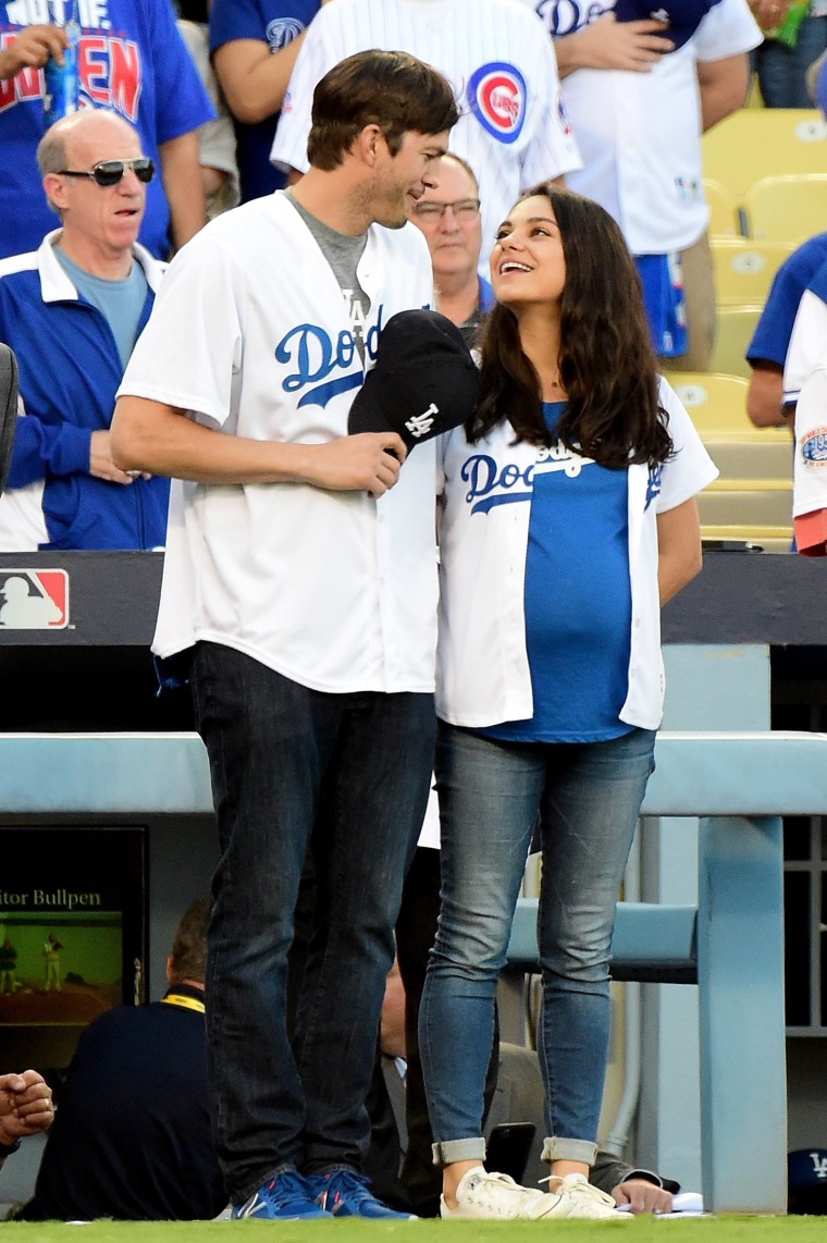 Mila Kunis and Ashton Kutcher