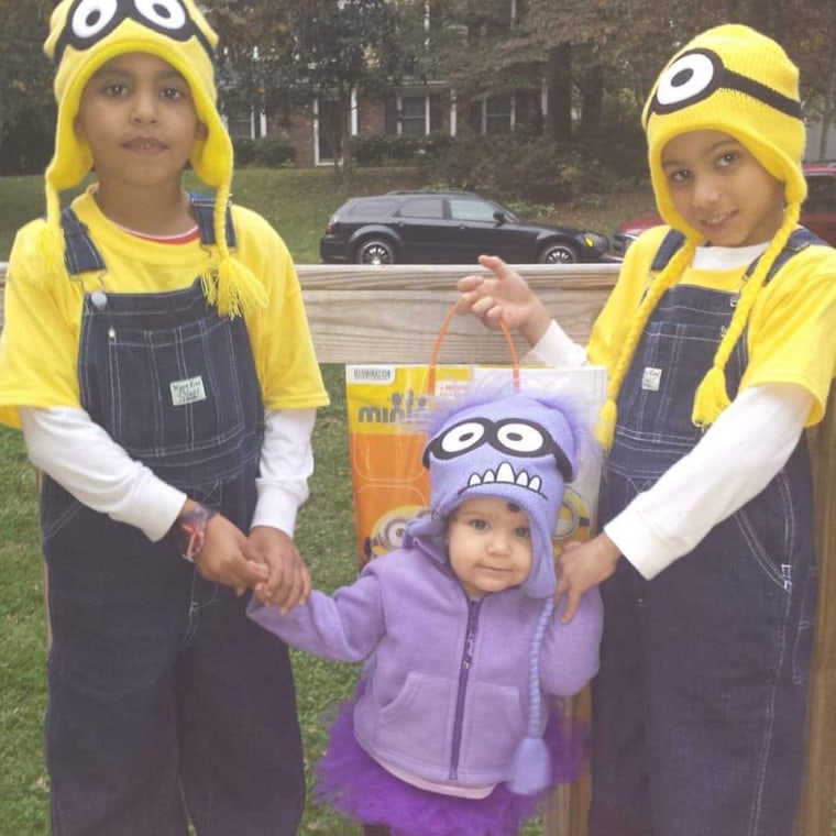 Minion kids costume