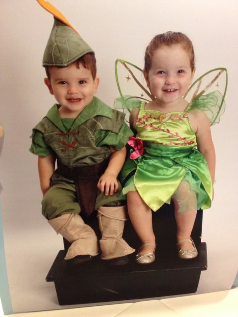 Peter Pan and Tinkerbell