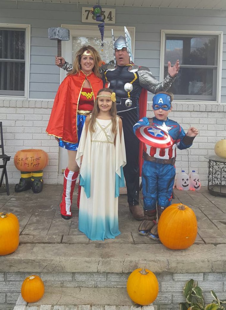 Family Superhero costume