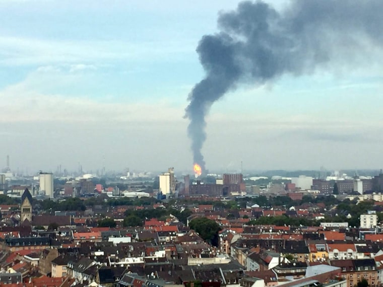 Image: Explosion at BASF in Ludwigshafen