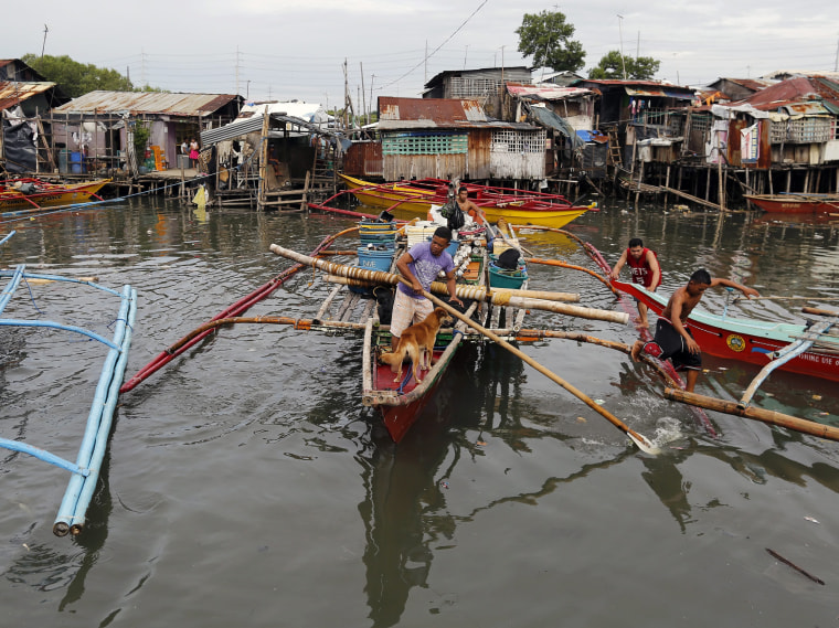 Image: Typhoon Sarika intensifies as it moves closer to Philippines