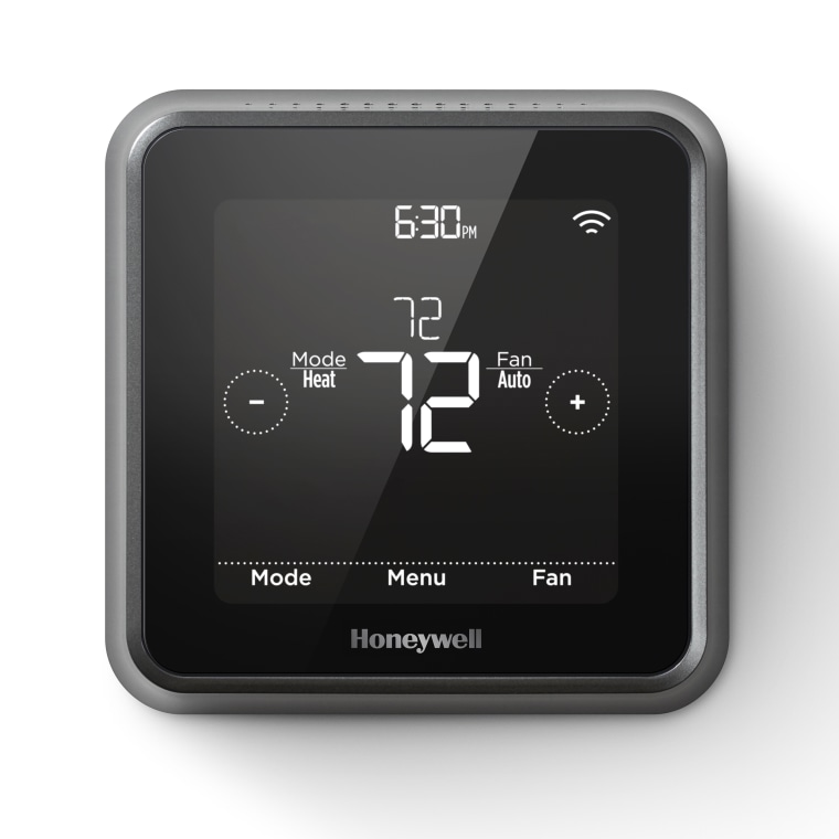 The Honeywell Lyric T5 works with Apple Homekit and Amazon Echo, so you can use your voice to control your thermostat.