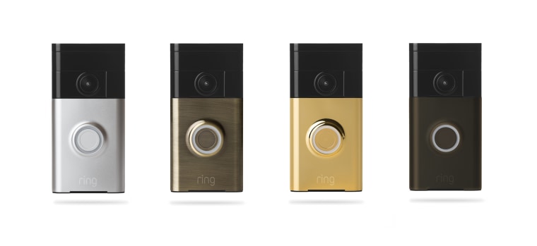 The Ring Video Doorbell lets you answer your door from your phone, seeing and speaking to whoever is at the door.