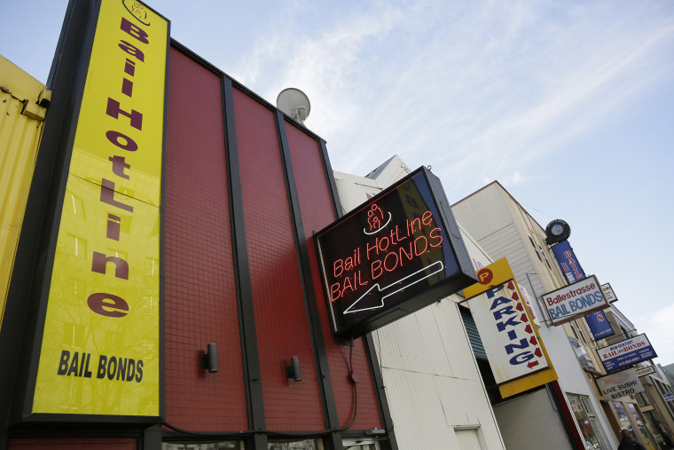 Image: A number of bail bonds offices in San Francisco