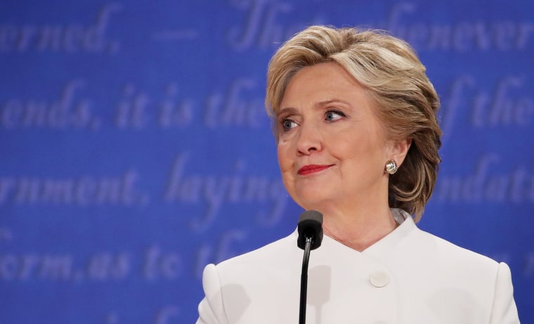 Image: Clinton at the final presidential debate