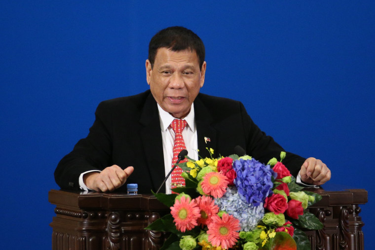 Image: Duterte has repeatedly make undiplomatic remarks aimed at Washington.