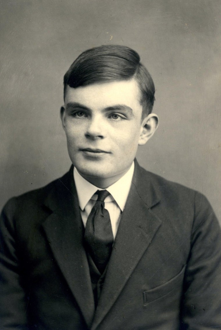 Alan Turing (1912-1954). Artist: Anonymous