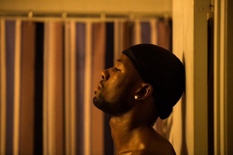 Trevante Rhodes in "Moonlight."