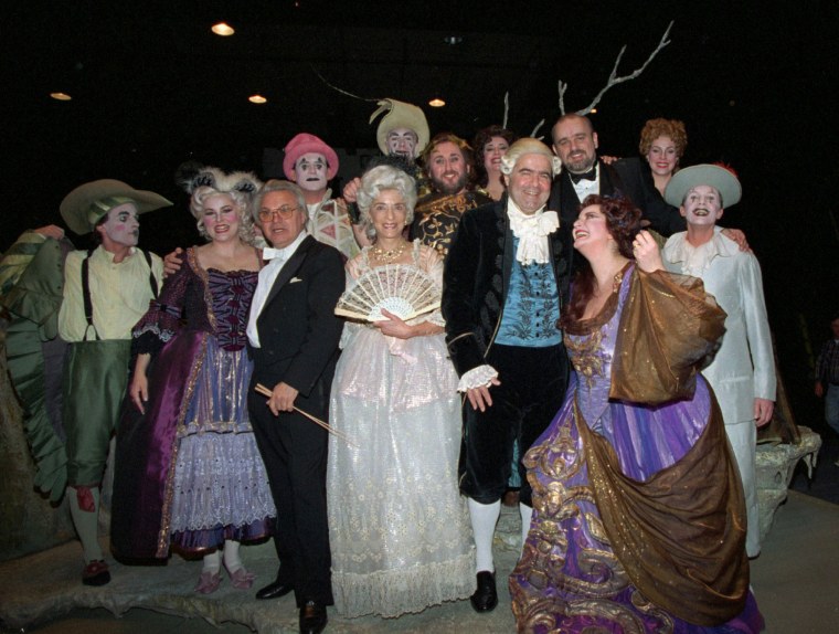 Image: Supreme Court Justices Ginsburg and Scalia after an opera performance