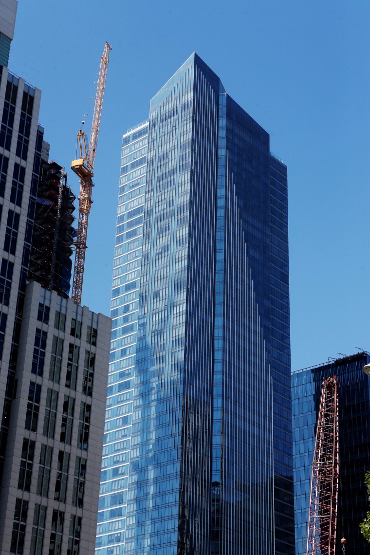 Image: The Millennium Tower is pictured in San Francisco, California