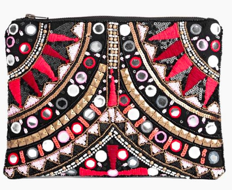 Embellished clutch