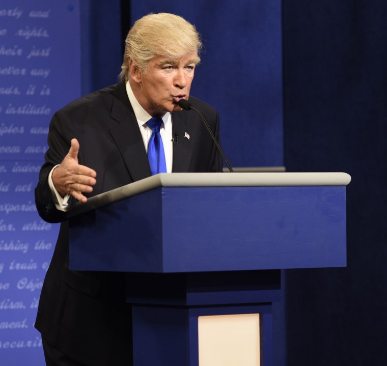 Alec Baldwin as Republican Presidential Candidate Donald Trump