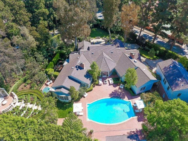 Ozzy and Sharon Osbourne Beverly Hills rental home