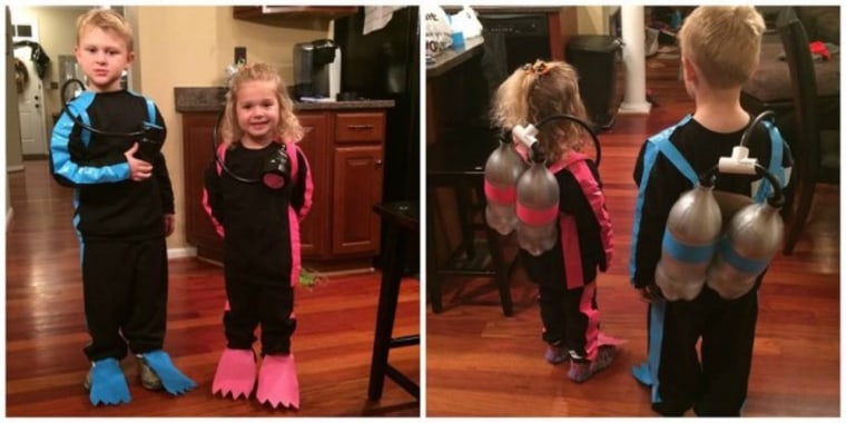 Scuba diver costumes for kids