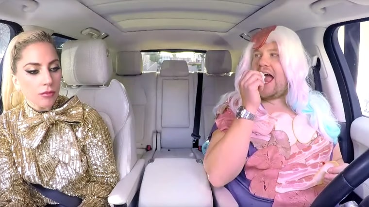 James Corden Carpool Karaoke with Lady Gaga