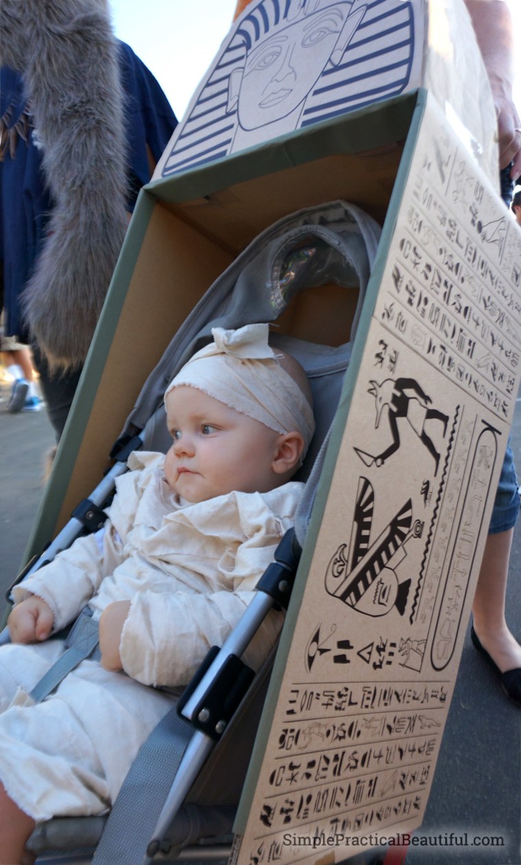 Mummy baby costume