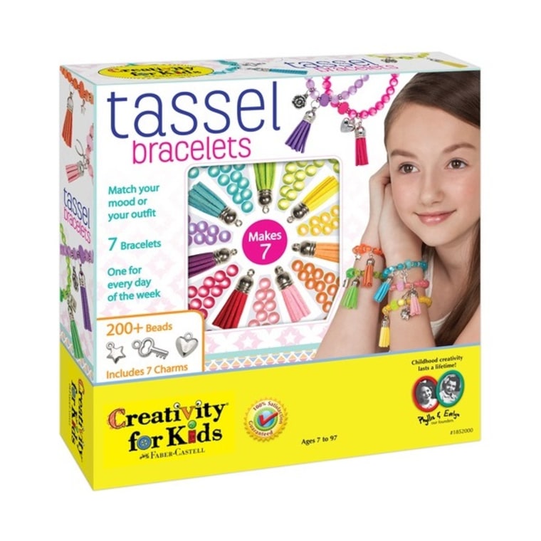 Creativity for Kids Tassel Bracelets