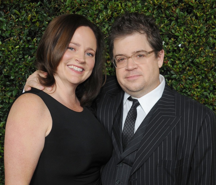Patton Oswalt and wife Michelle McNamara