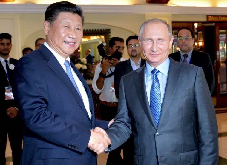 Image: Xi Jinping and Vladimir Putin