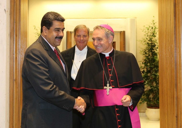 Image: Venezuelan President meets with Pope Francis