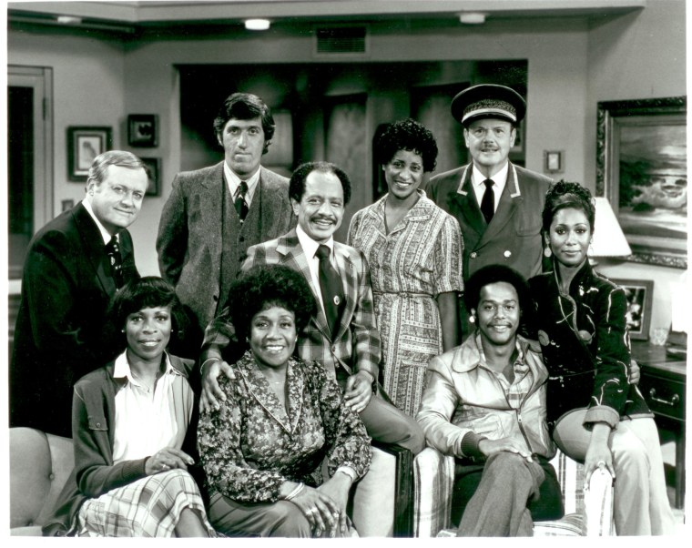 The Jeffersons Cast and Norman Lear