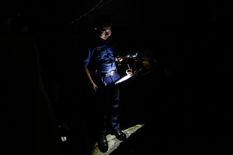 Image: Anti-drug campaign in Metro Manila