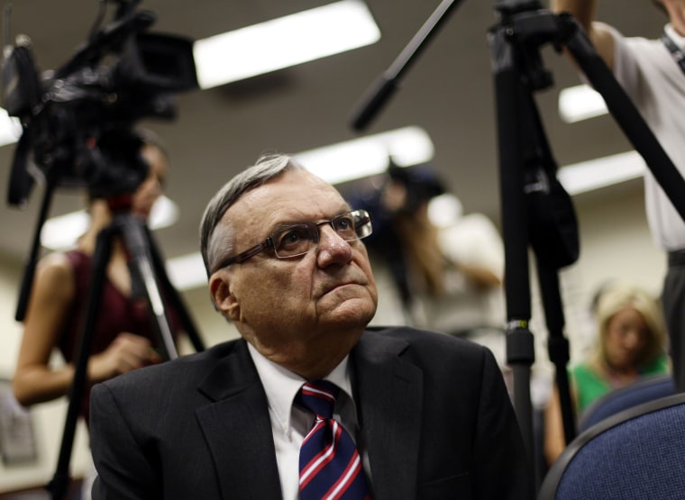 Image: Maricopa County Sheriff Joe Arpaio