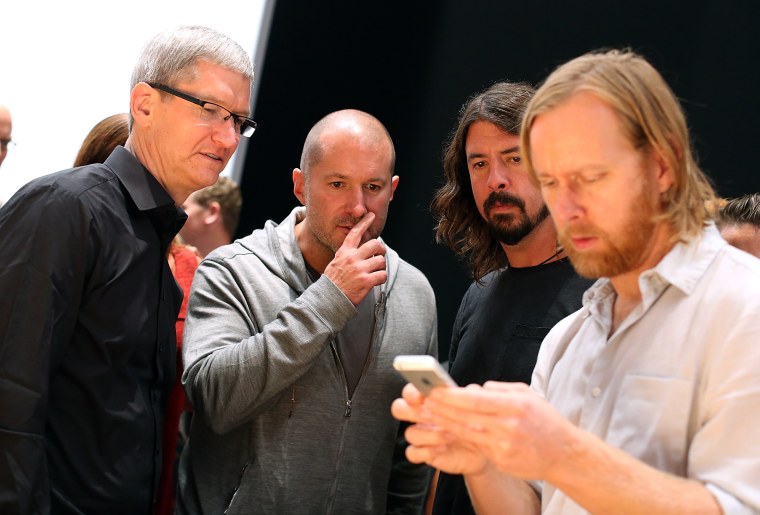 Image: Apple CEO Tim Cook and Apple senior vice president of Industrial Design Jonathan Ive