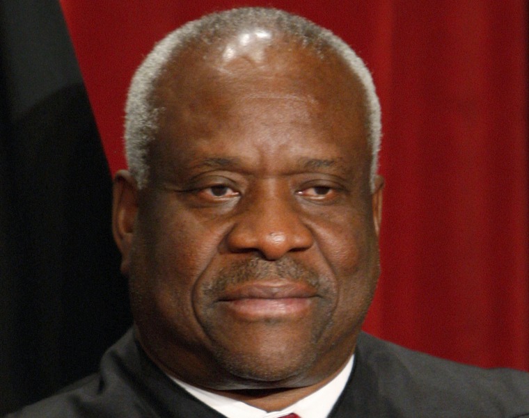 Image: File photo of U.S. Supreme Court Justice Clarence Thomas in Washington