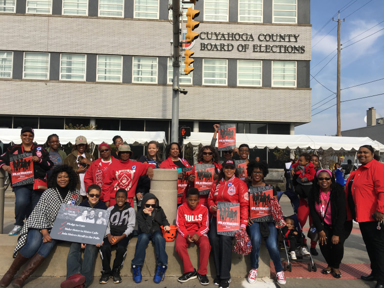 sister stroll to the polls cleveland