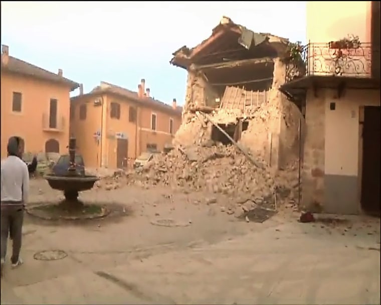 Image: Norcia earthquake