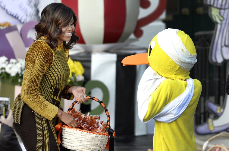 President Obama And First Lady Host Halloween Event At The White House