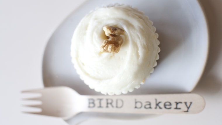 BIRD Bakery Award Winning Carrot Cupcakes recipe