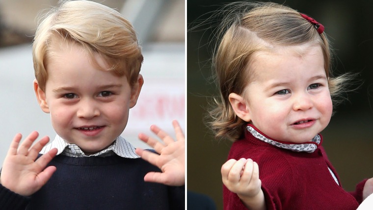 Prince George; Princess Charlotte